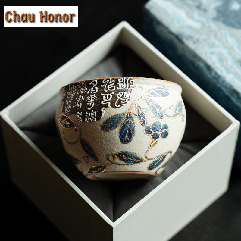 160ml Blue And White Flint Red - đánh giá và giá Draw Coffee And Tea