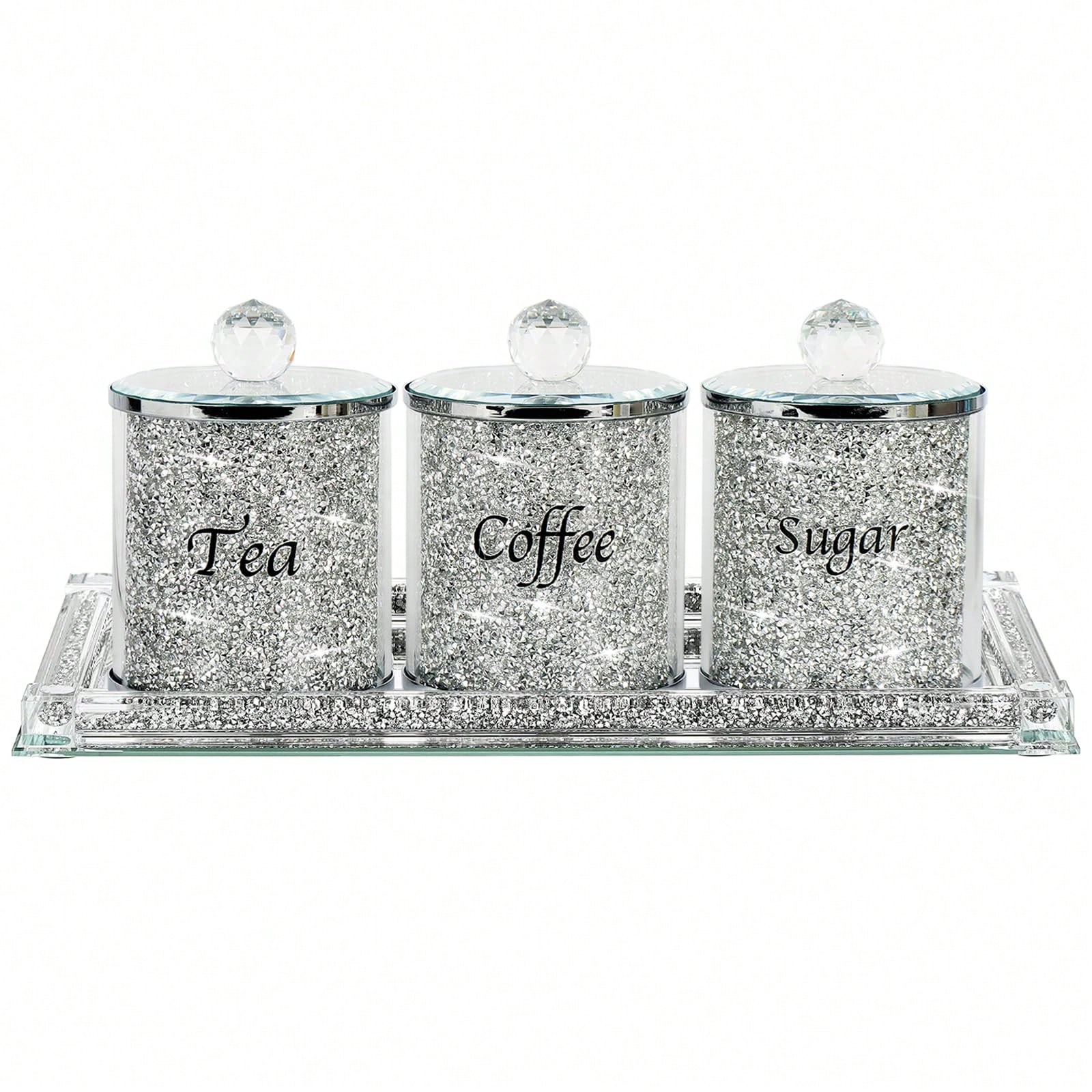 Coffee Sugar Tea Canister Set  - đánh giá và giá Tea Coffee Sugar Container