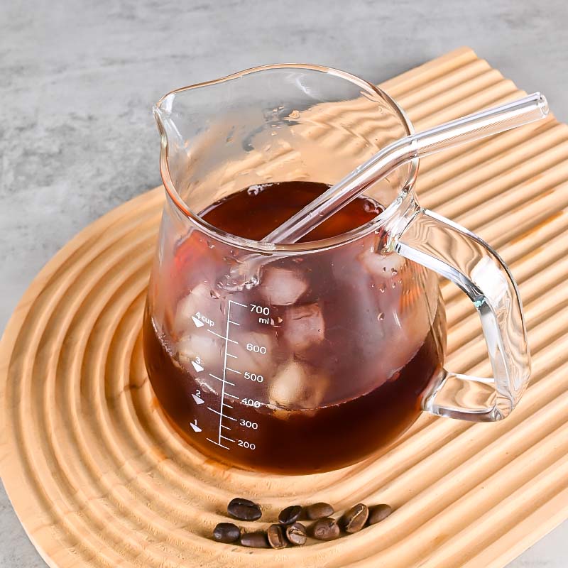 New High Borosilicate 700ml  G - đánh giá và giá Coffee Tea Set