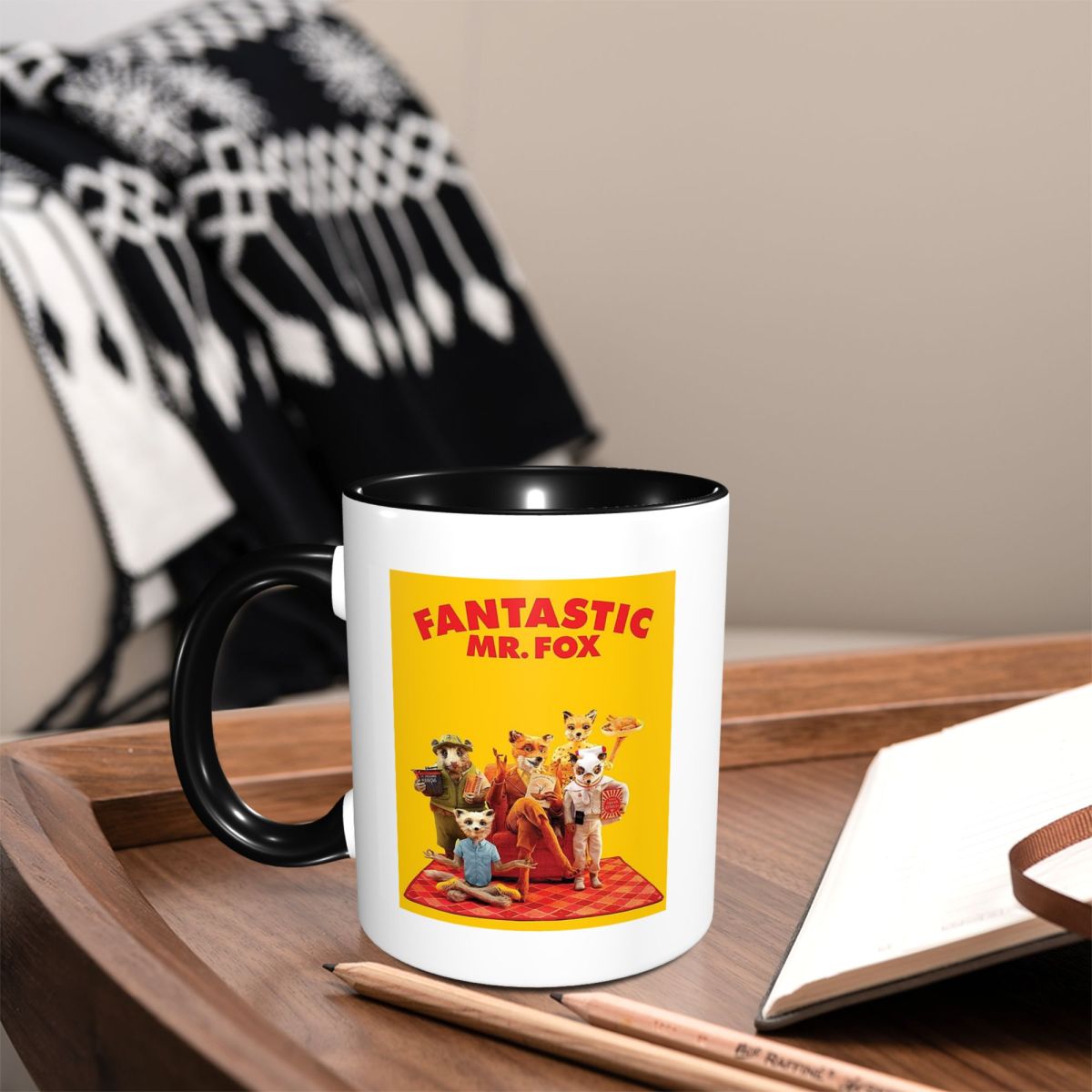 Fantastic Mr Fox Movie Poster  - đánh giá và giá Coffee Tea Poster