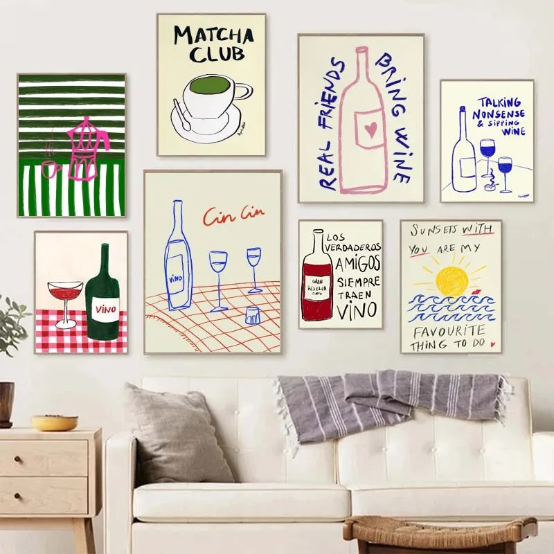 1PC frameless decorative art p - đánh giá và giá Draw Coffee And Tea