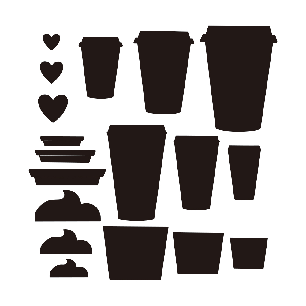 Different Milk Tea Coffee Cup  - đánh giá và giá Coffee Tea Love