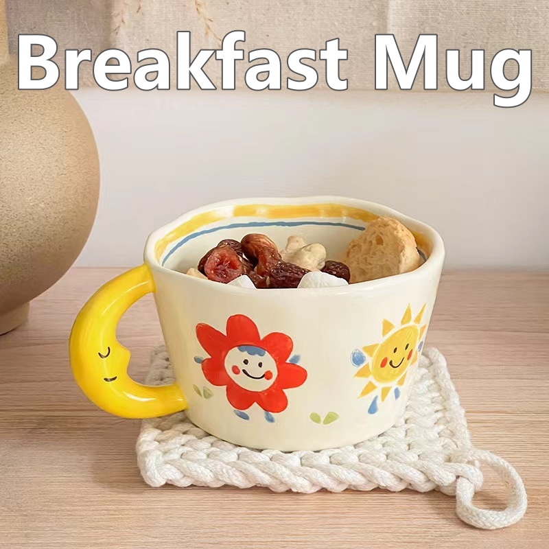 Ceramic Mug Lovely Hand Painte - đánh giá và giá Coffee Tea Love
