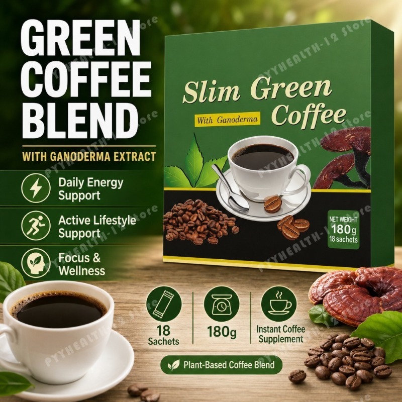 Slim Green Coffee Ganoderma Gr - đánh giá và giá Coffee Tea For Weight Loss