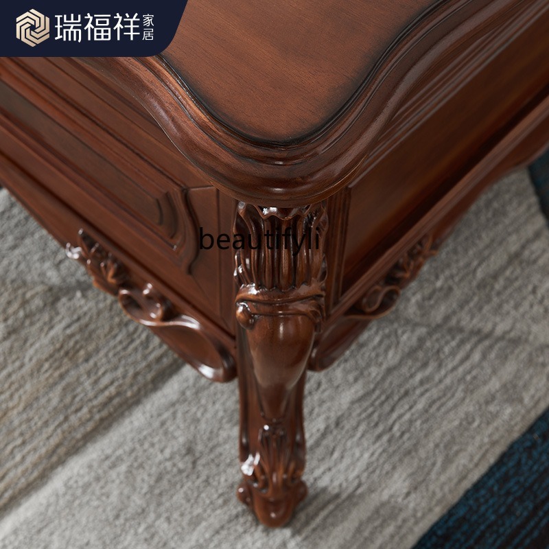All solid wood coffee table Am - đánh giá và giá Draw Coffee And Tea