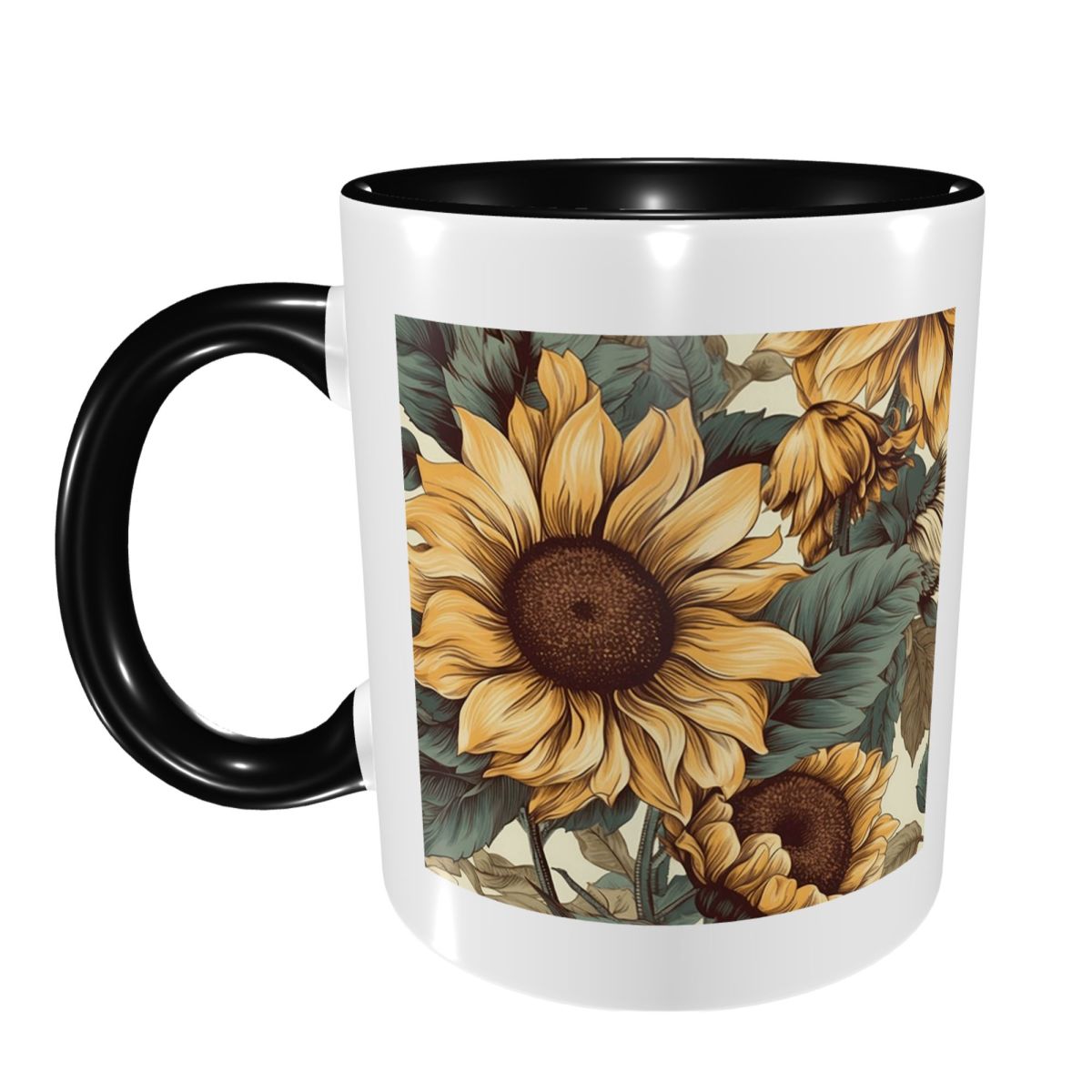 Golden Sunflower Cluster Vinta - đánh giá và giá Draw Coffee And Tea