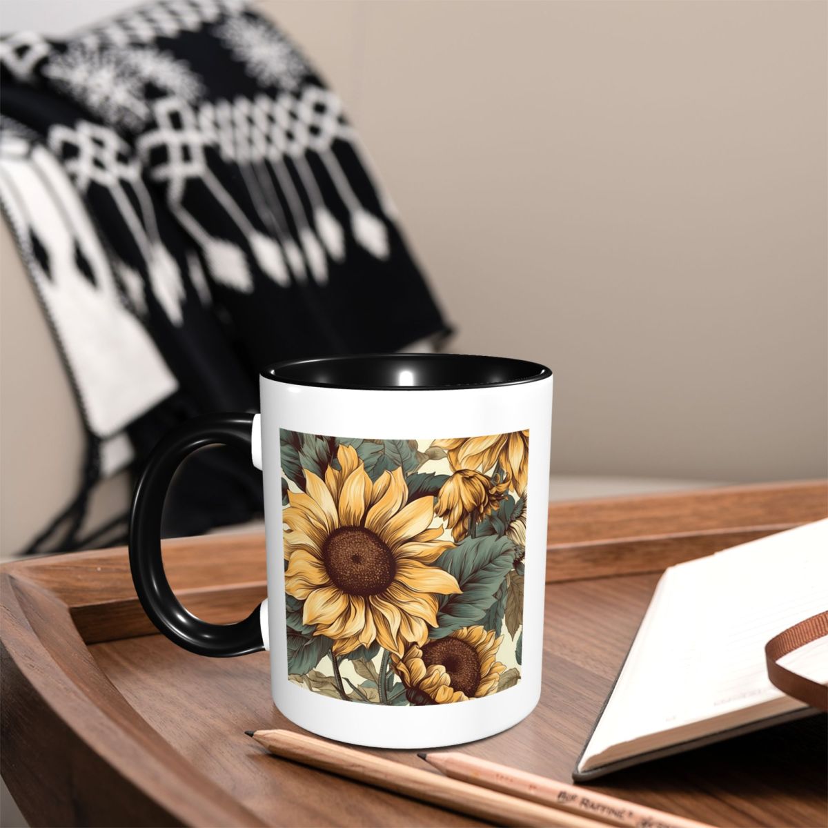 Golden Sunflower Cluster Vinta - đánh giá và giá Draw Coffee And Tea