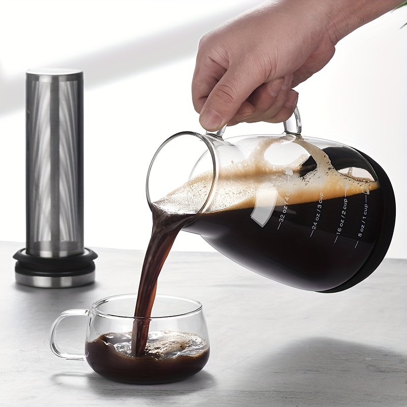 24oz Classic Glass Cold Brew C - đánh giá và giá Coffee And Tea Glass