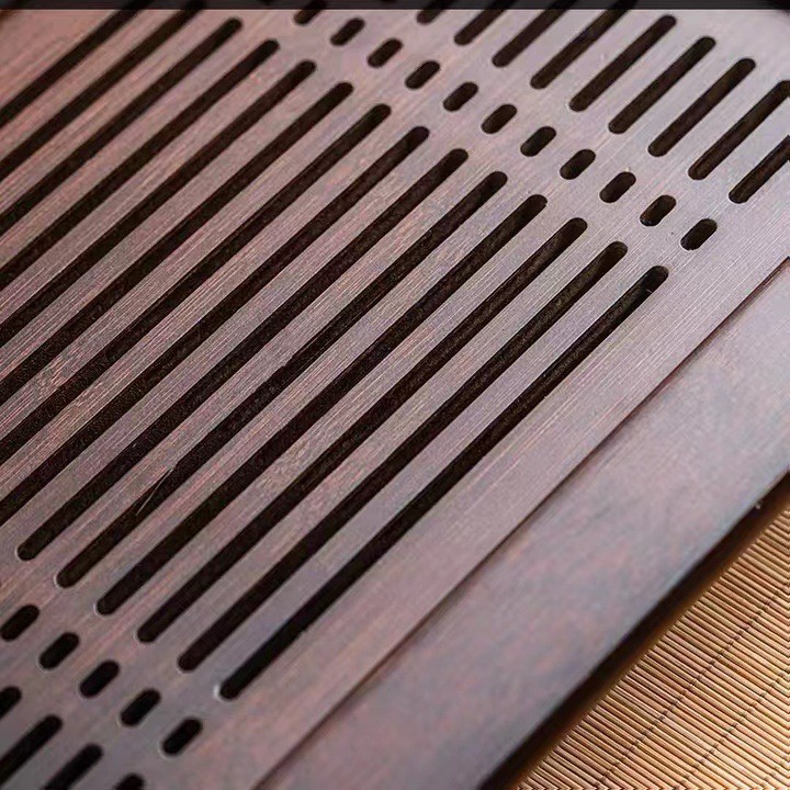 Wooden Tea Set with Water Stor - đánh giá và giá Bamboo Tea Tray