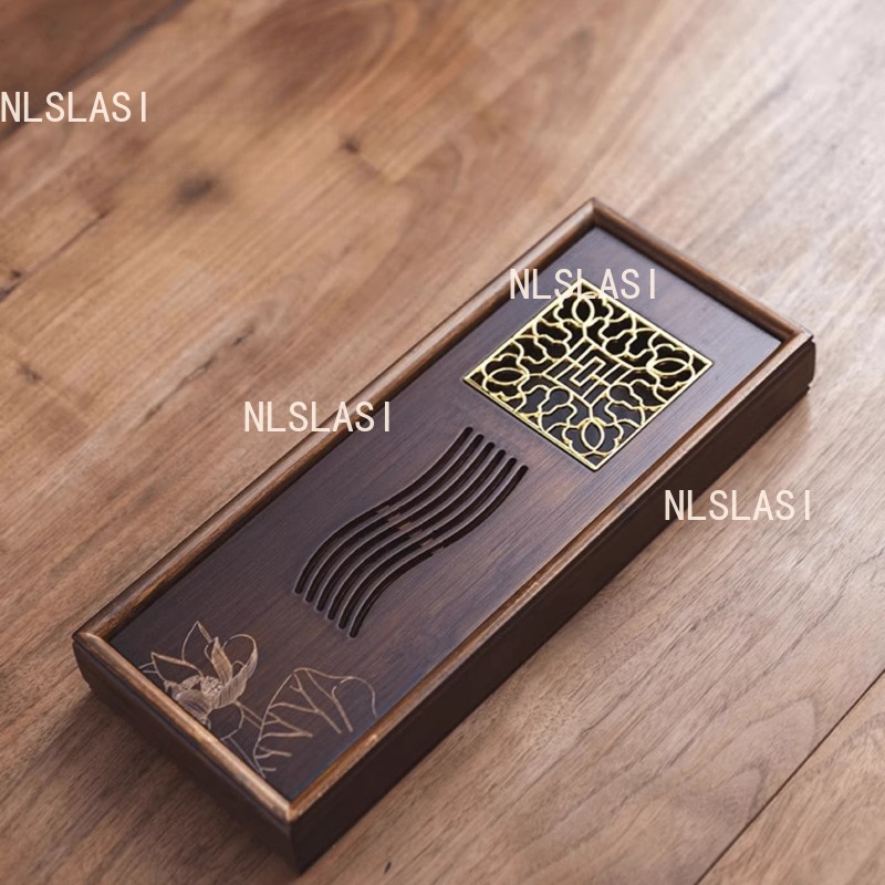 Lotus Bamboo Dry Soaking Plate - đánh giá và giá Bamboo Tea Tray