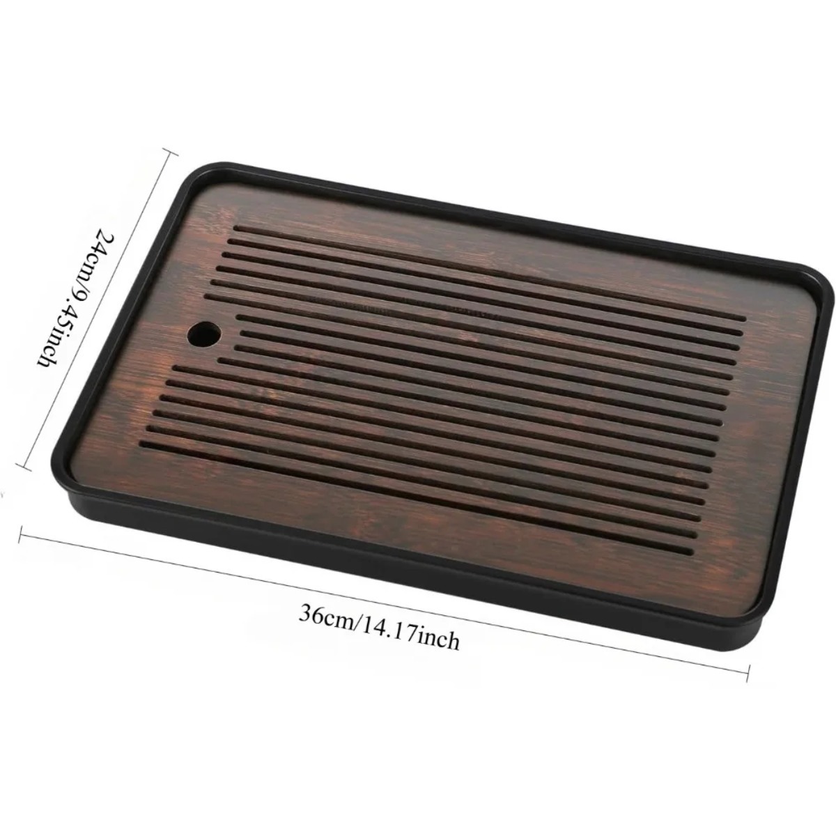 Natural Bamboo Tea Tray with H - đánh giá và giá Bamboo Tea Tray
