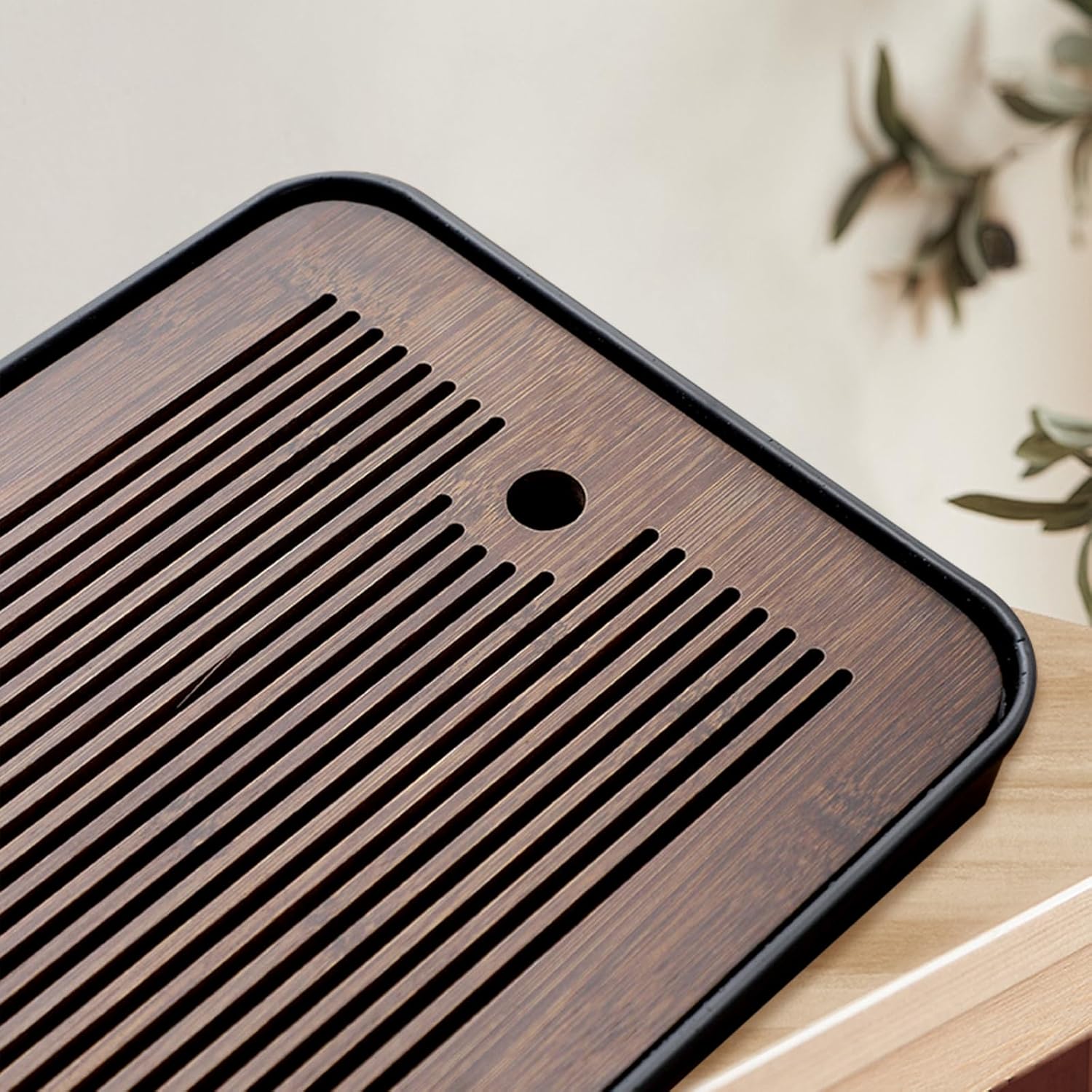 Natural Bamboo Tea Tray with H - đánh giá và giá Bamboo Tea Tray