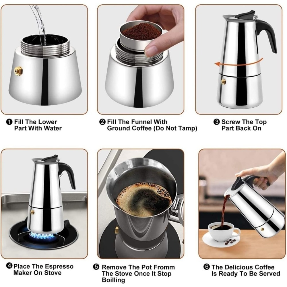 Mocha Coffee Pots Stainless St - đánh giá và giá Coffee Tea Home