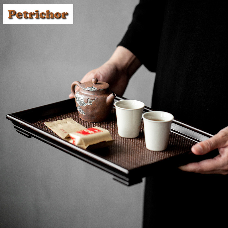 Japanese Rattan Bamboo Woven T - đánh giá và giá Bamboo Tea Tray