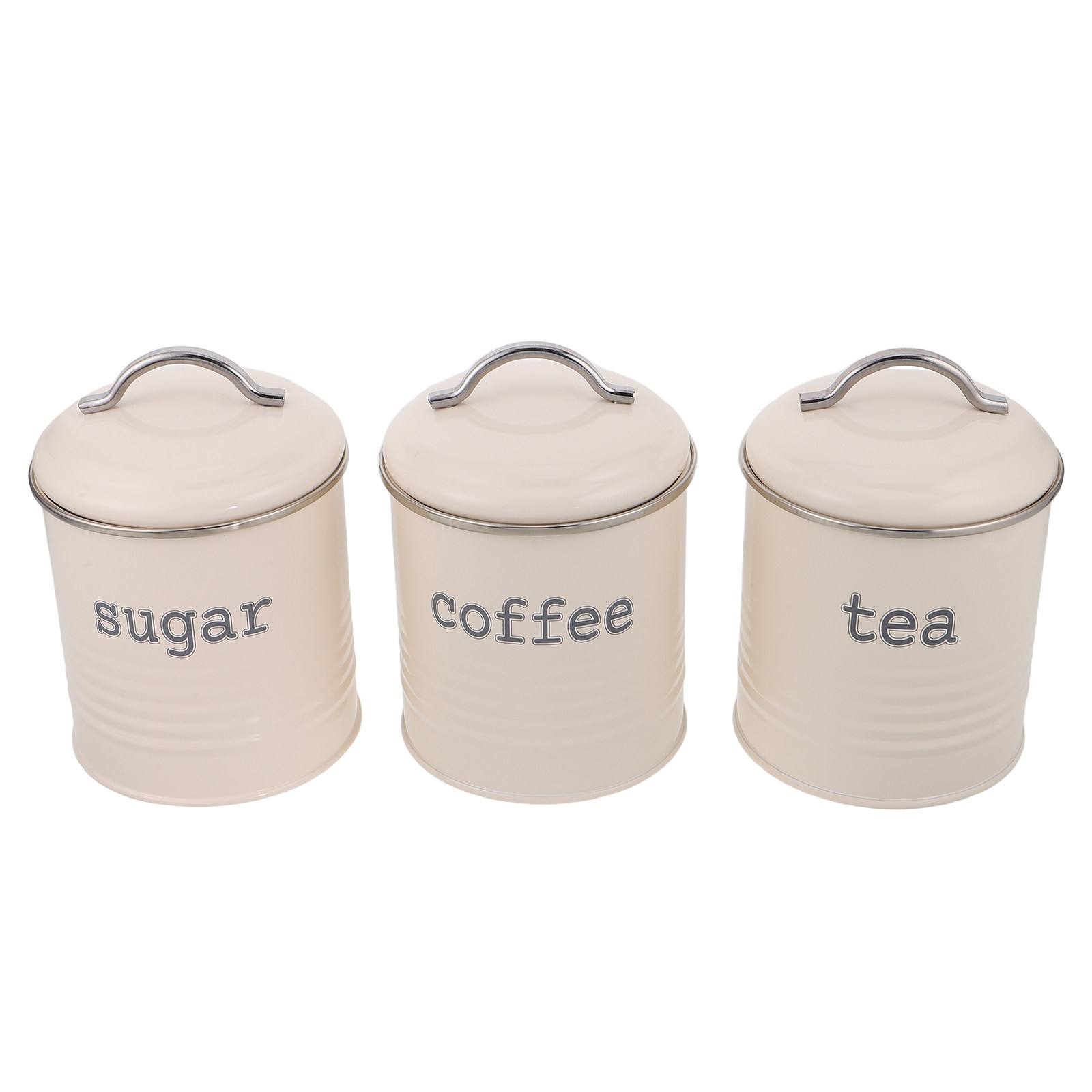 3Pcs Sealed Coffee Bean Contai - đánh giá và giá Coffee Tea Set