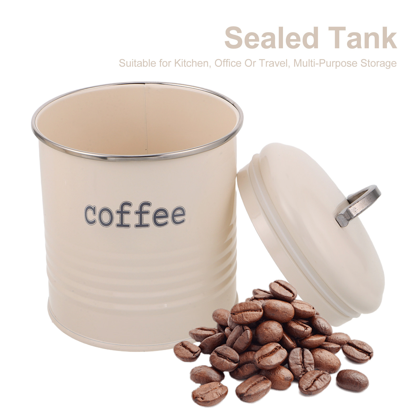 3Pcs Sealed Coffee Bean Contai - đánh giá và giá Coffee Tea Set