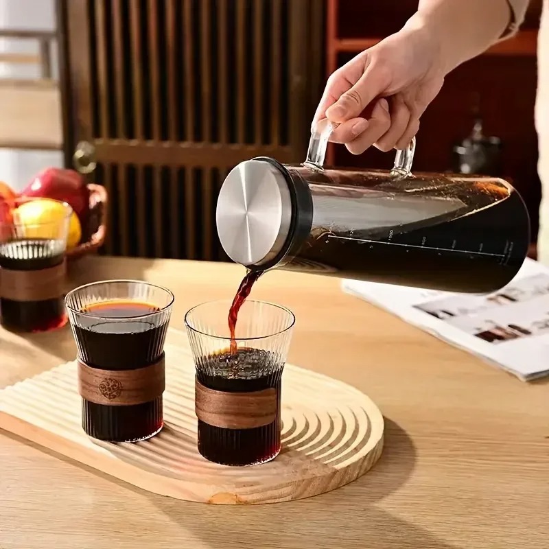 Glass Cold Brew Coffee Maker P - đánh giá và giá Cold Brew Jar