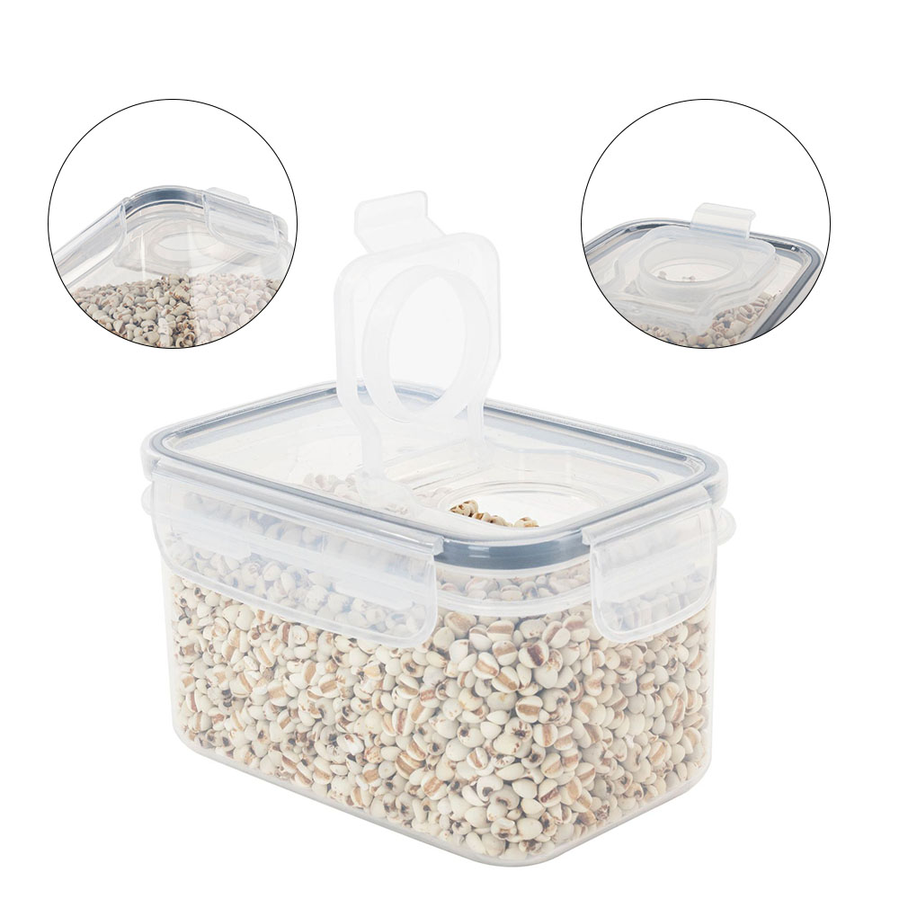 Sealed Plastic Food Storage Bo - đánh giá và giá Coffee Tea Sugar Canister Set