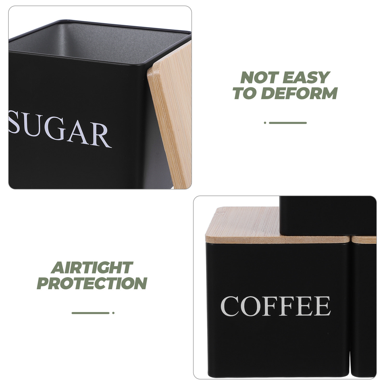 3Pcs Metal Tea Coffee Sugar Ca - đánh giá và giá Coffee Tea Set